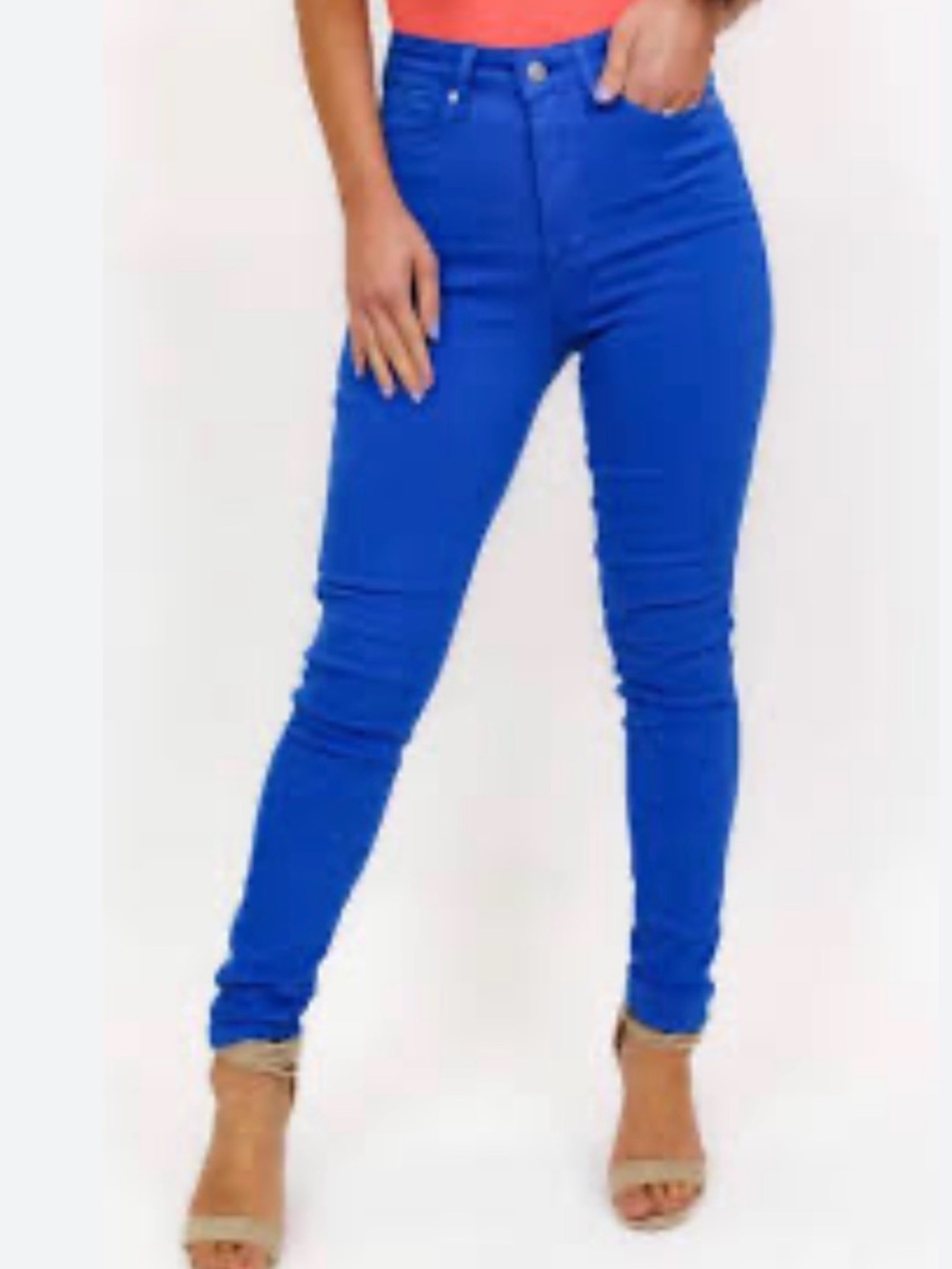 Judy Blue High Rise Skinny Jeans | Cobalt Blue | Size 11/30 | Stretch